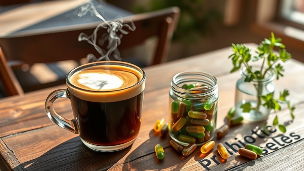 probiotic enhanced coffee advantages