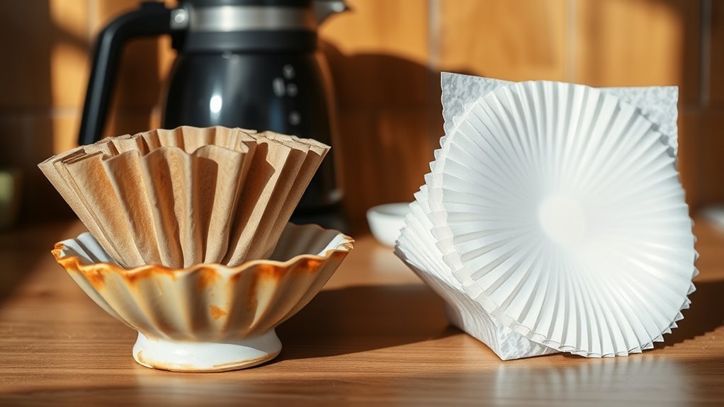 replace coffee filters regularly