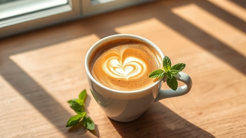 rice milk enhances coffee benefits
