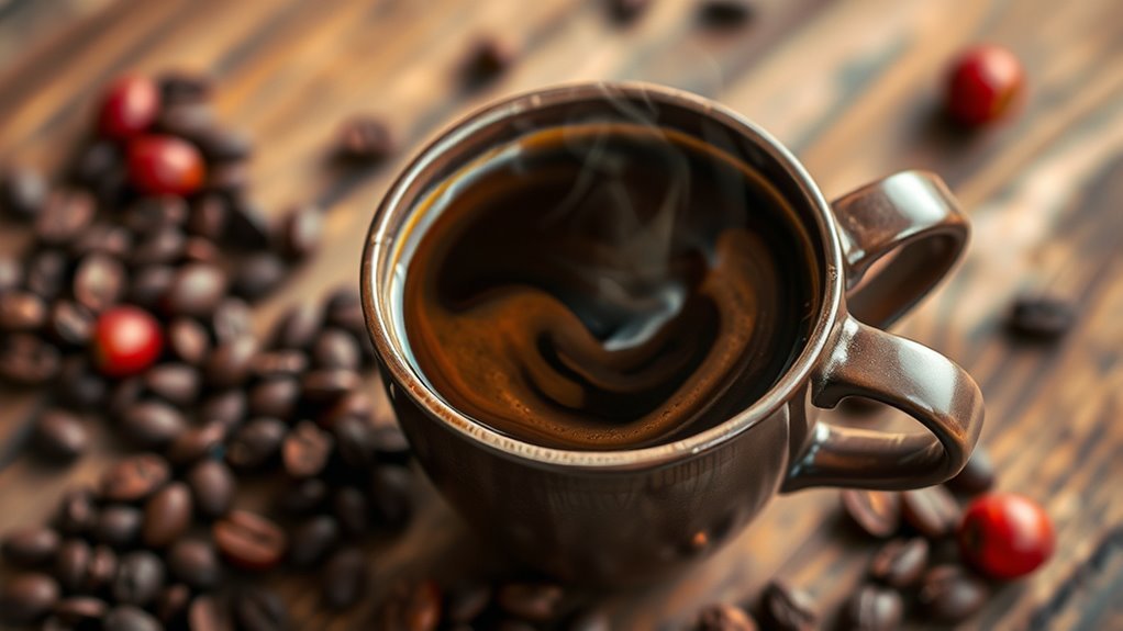 rich chocolatey coffee experience