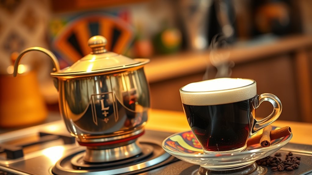 rich immersive coffee ritual