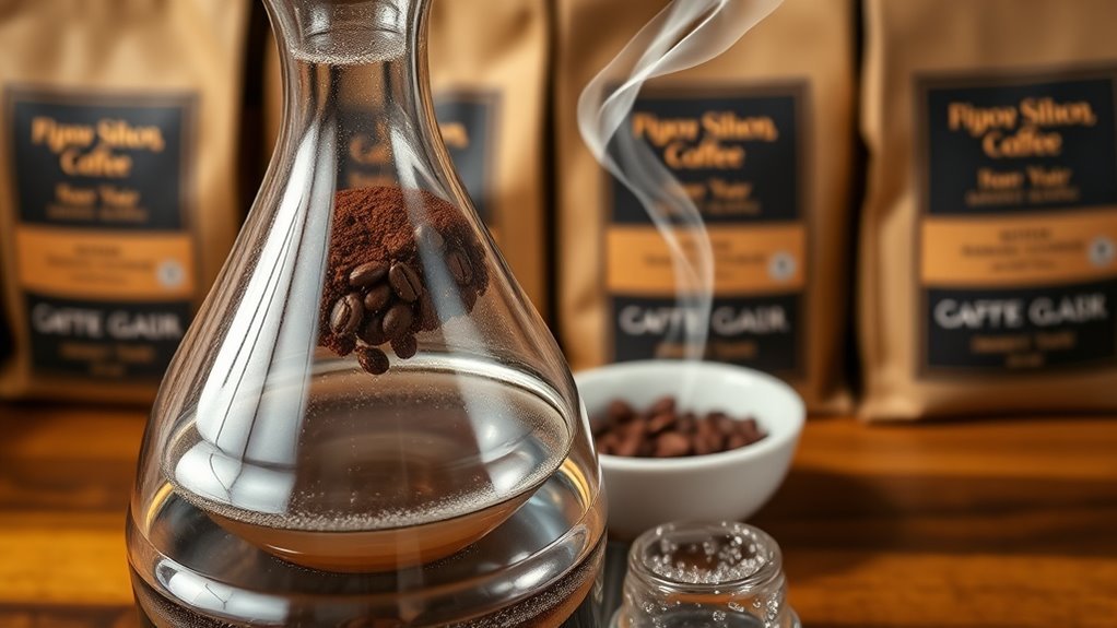 siphon brewing precision control