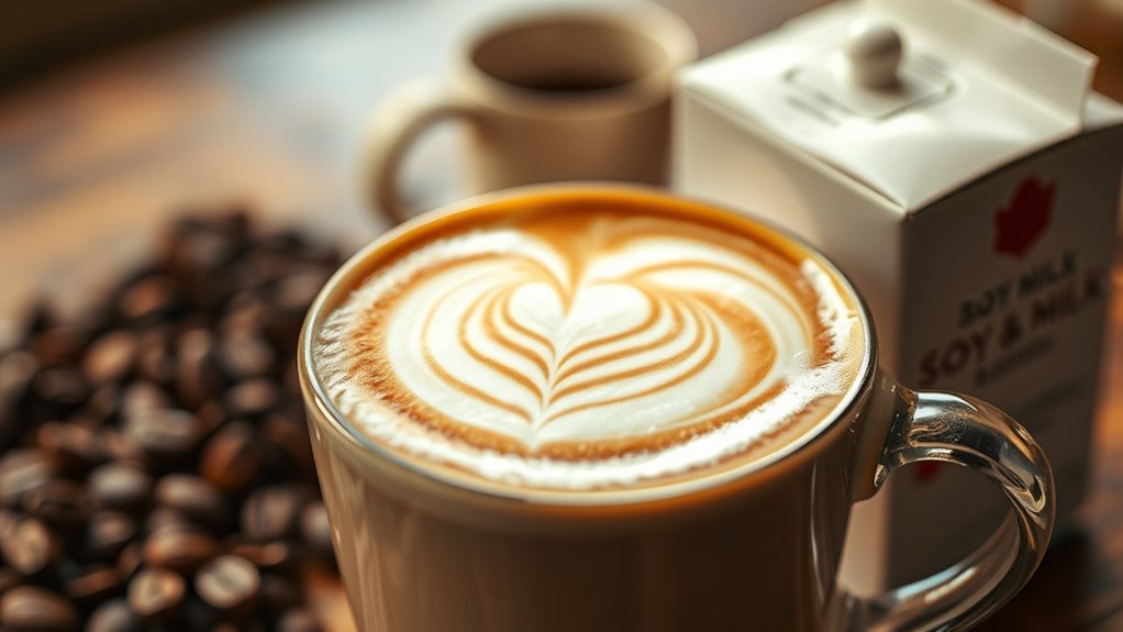 soy milk nutritious dairy alternative