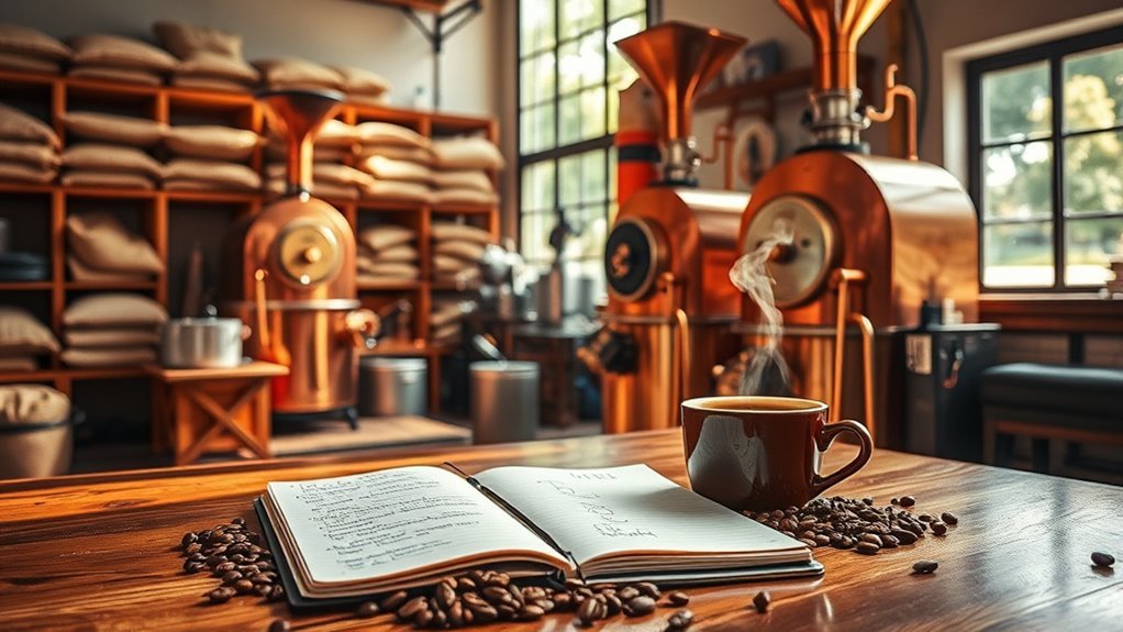 start coffee roasting business