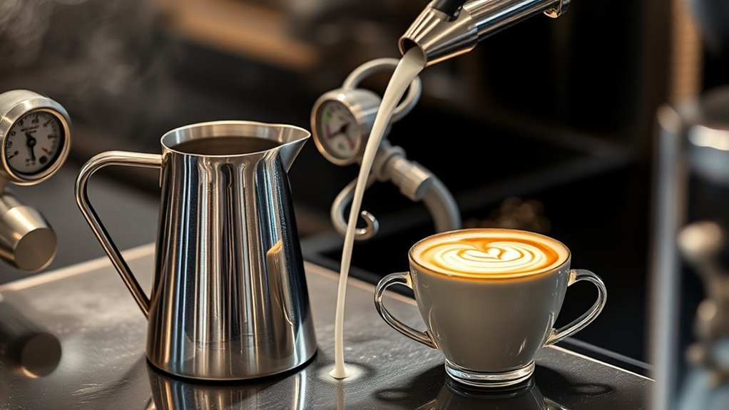steaming milk troubleshooting tips