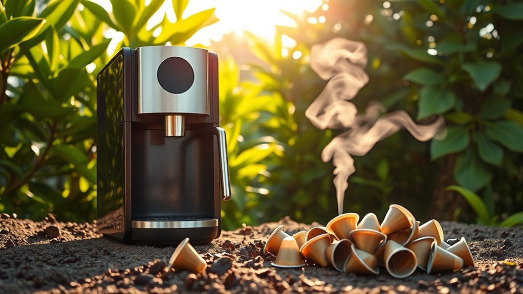sustainable coffee machine practices