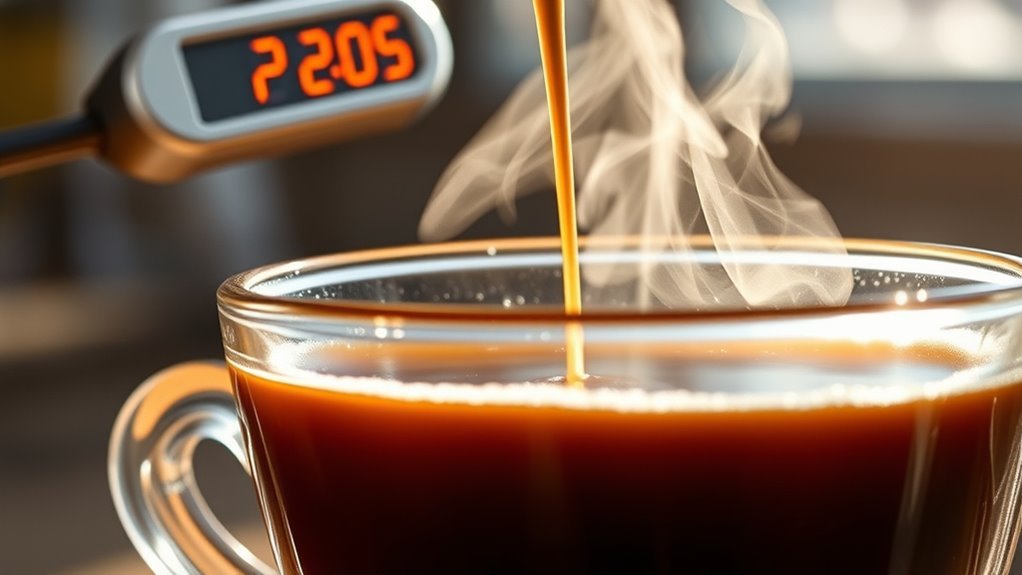 temperature impacts coffee flavor