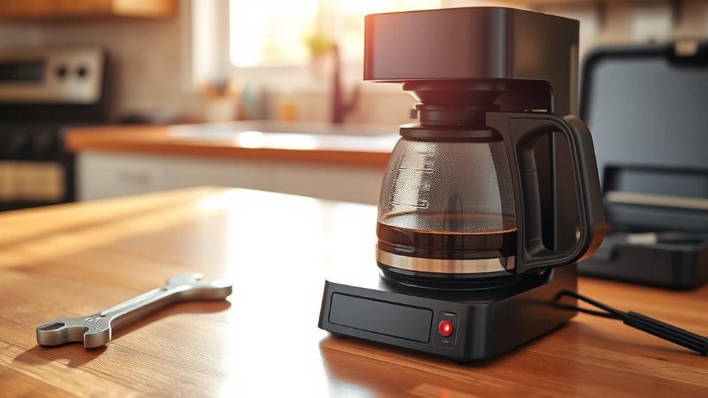troubleshoot drip coffee pot