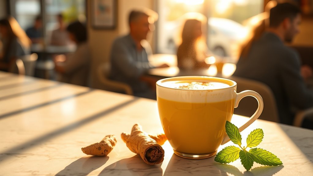 turmeric lattes boost mood