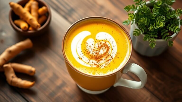 turmeric lattes promote health benefits