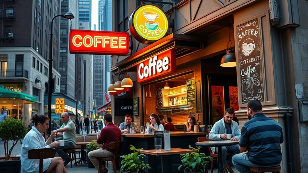 urban coffee culture experience