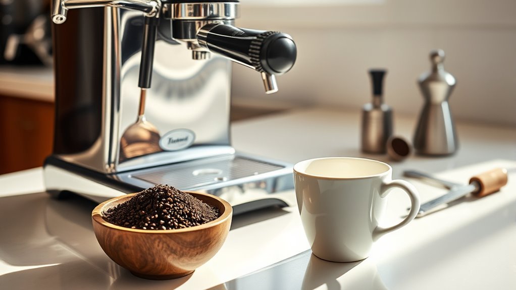 adjusting coffee grounds effectively