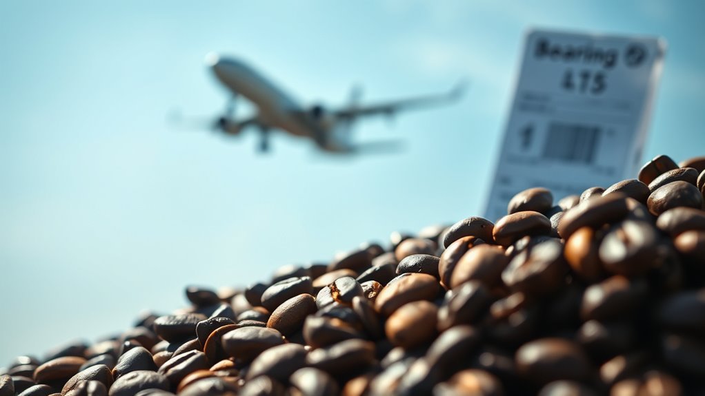airline coffee bean regulations
