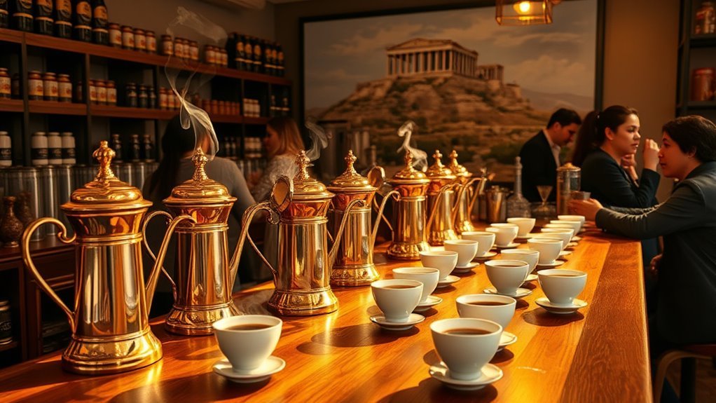 authentic greek coffee experience