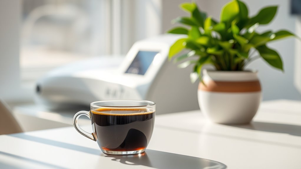 avoid coffee before fibroscan