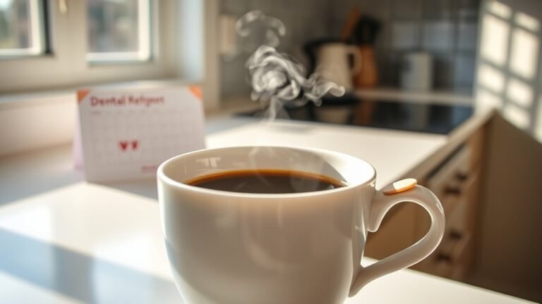 avoid coffee post extraction