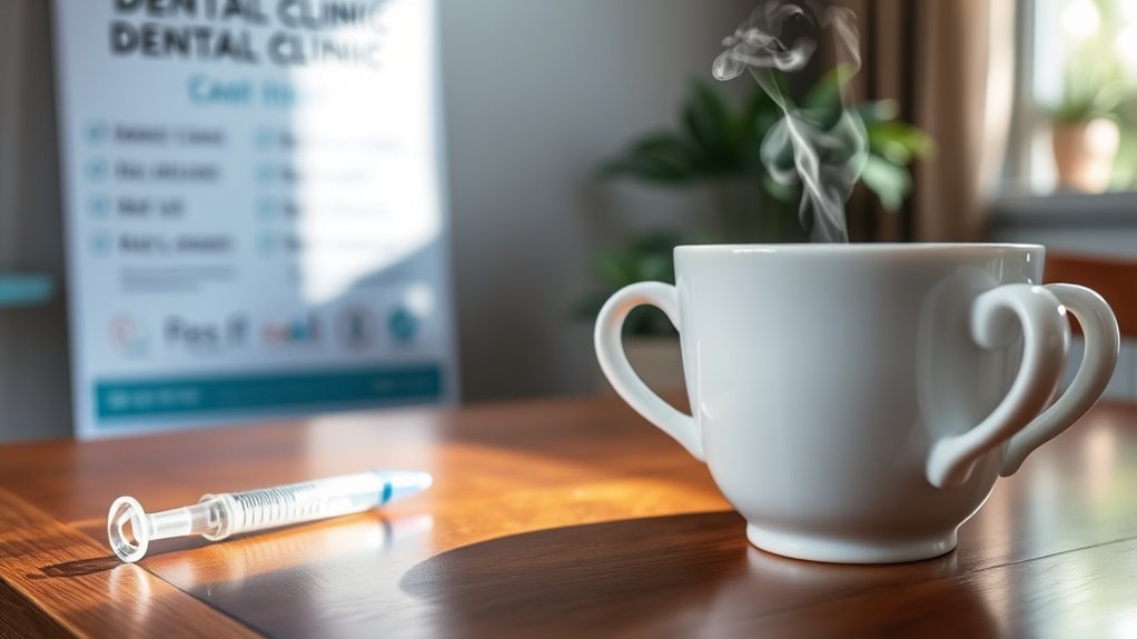 avoid coffee post extraction