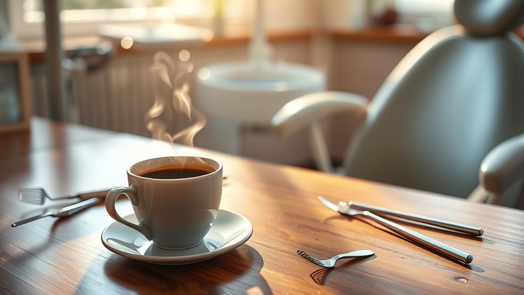 avoid coffee post treatment