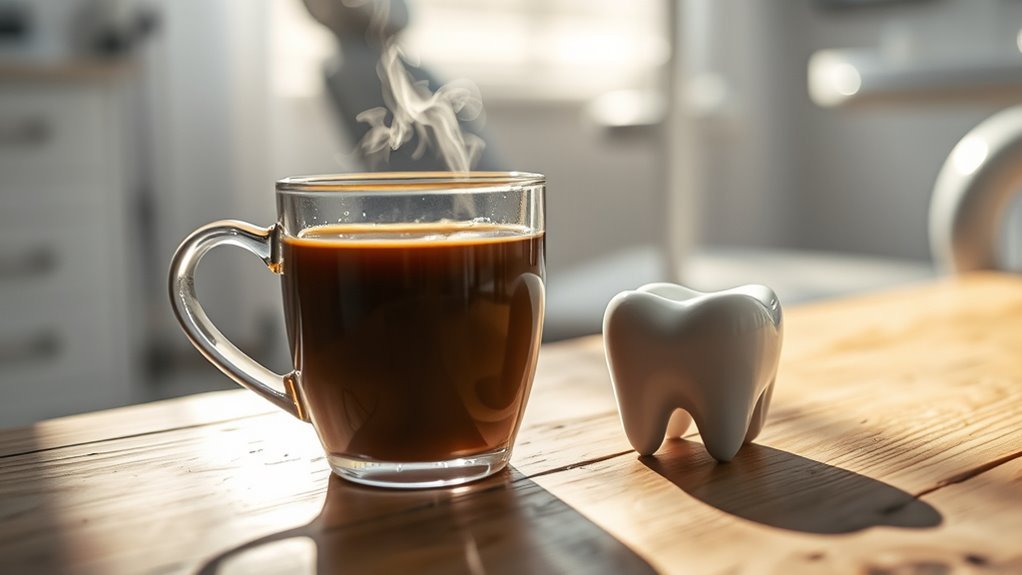 avoid hot coffee post extraction