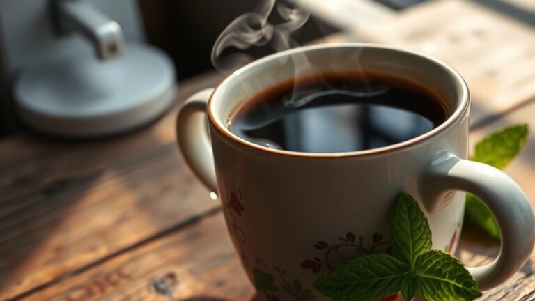 avoid warm coffee post extraction