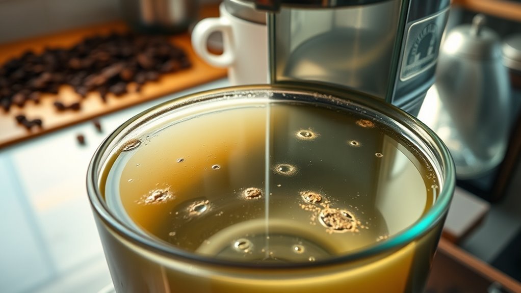 bacterial growth in stagnant water