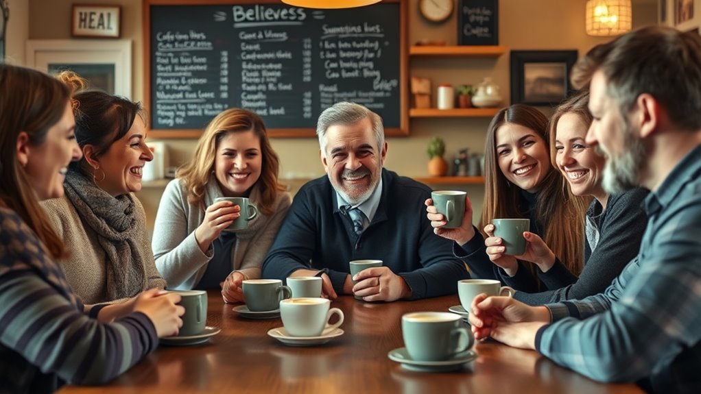 balancing beliefs and socializing