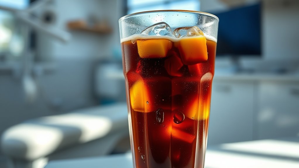 caffeine complicates healing process