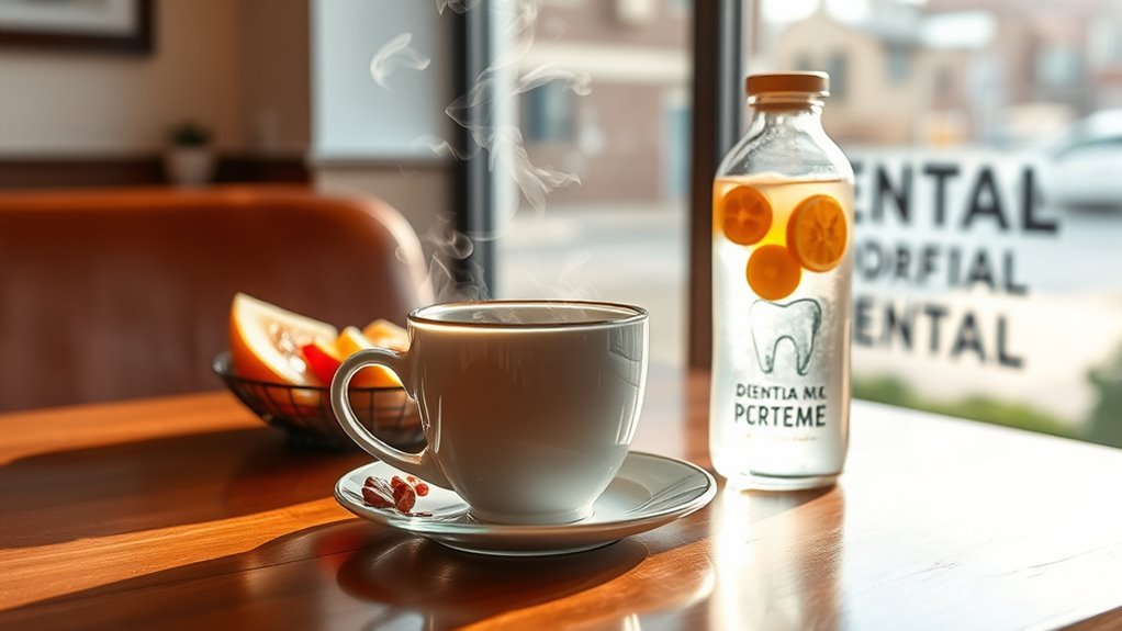 caffeine free dental visit alternatives