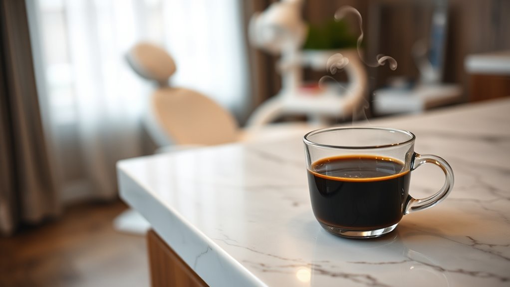 caffeine heightens dental anxiety