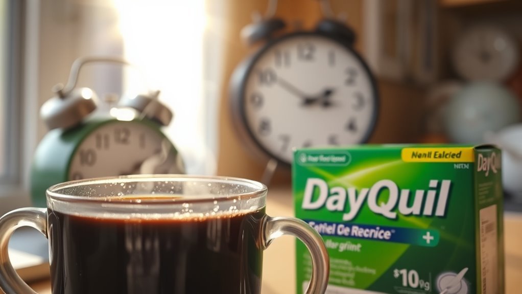 caffeine impacts dayquil efficacy