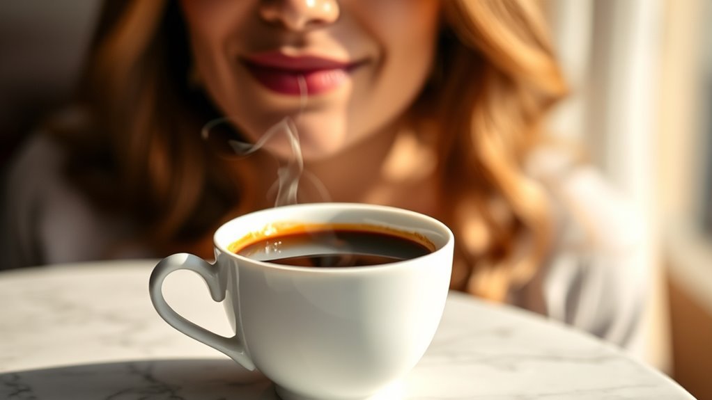 caffeine impacts healing process