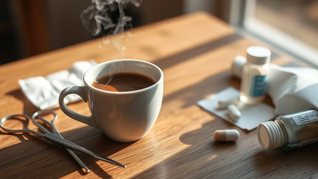caffeine impacts post surgery recovery