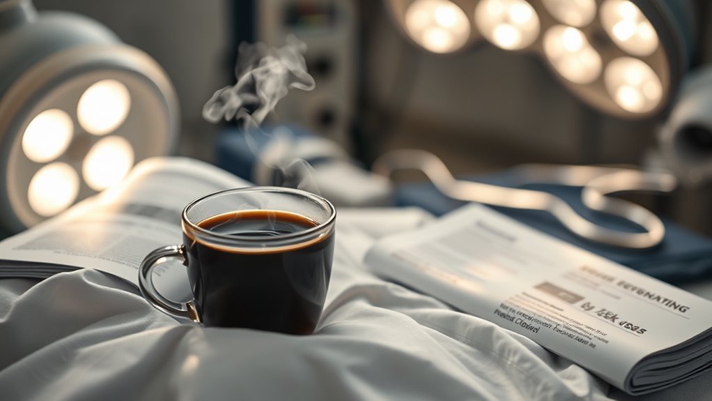caffeine risks before surgery