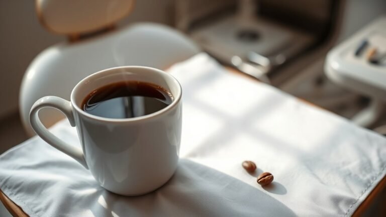 coffee after root canal