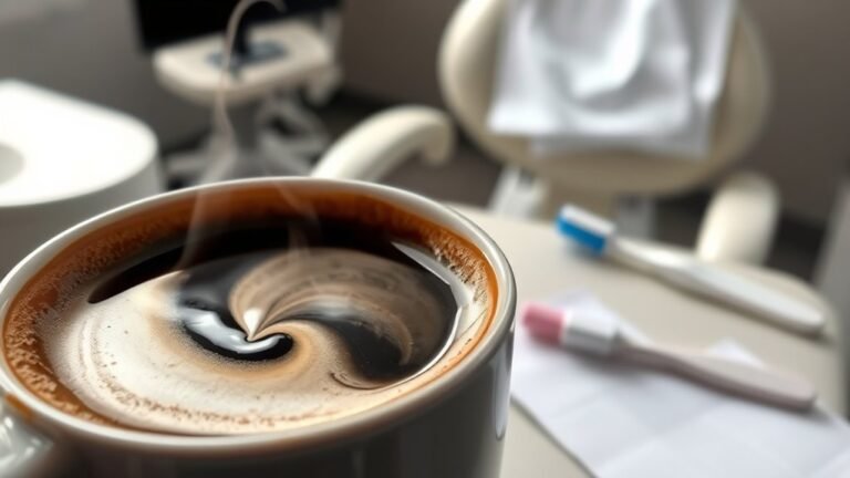 coffee after teeth cleaning