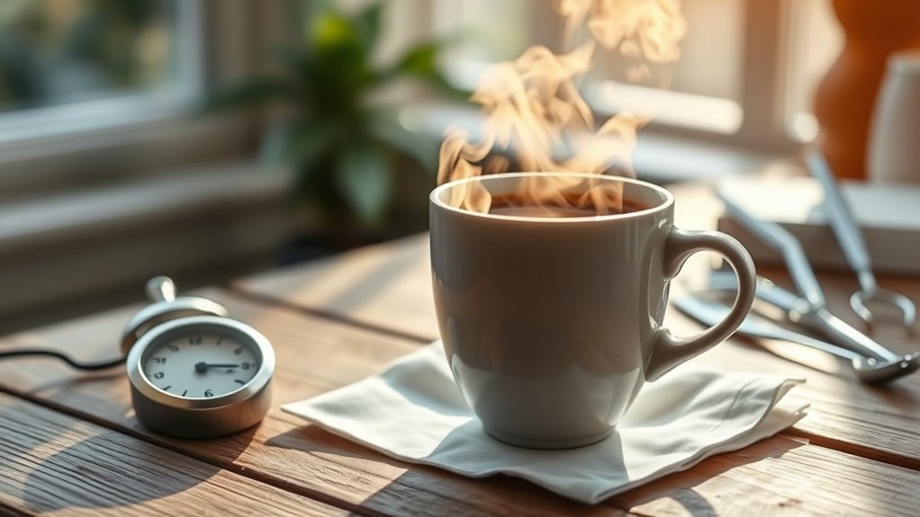 coffee after tooth extraction