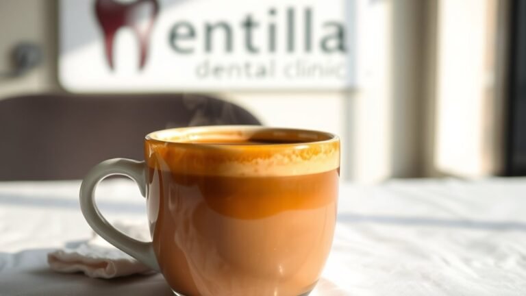 coffee after wisdom teeth