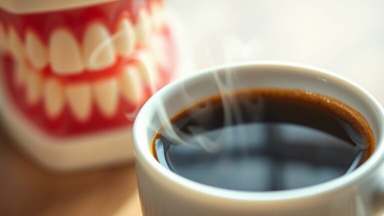 coffee and gum inflammation