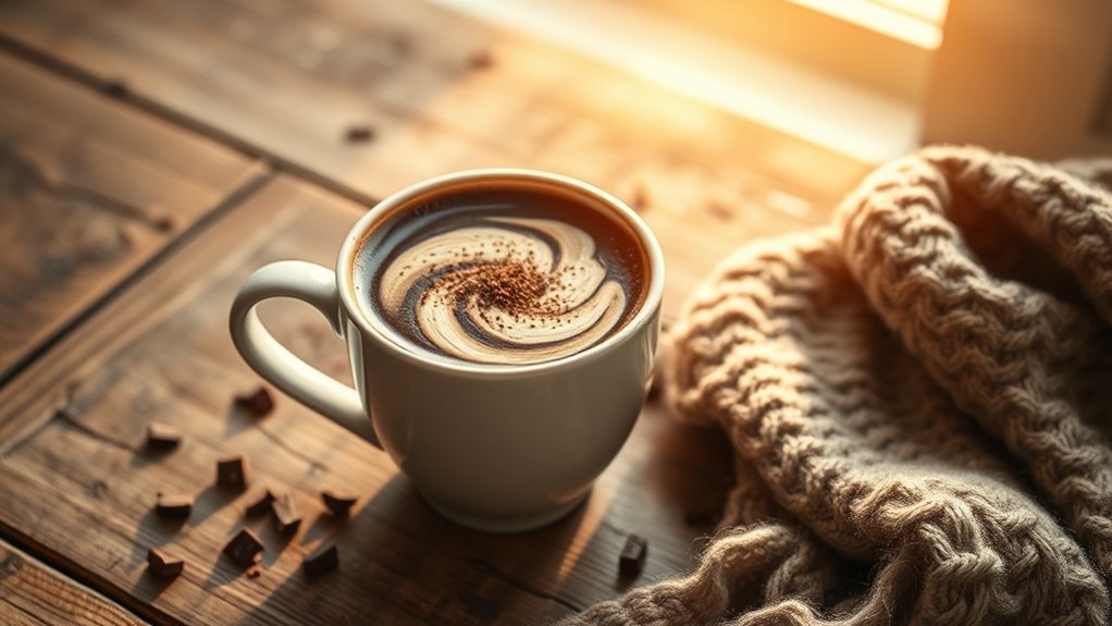 coffee and hot chocolate mix