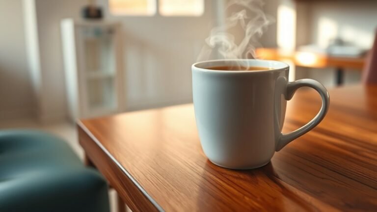 coffee before dental visit