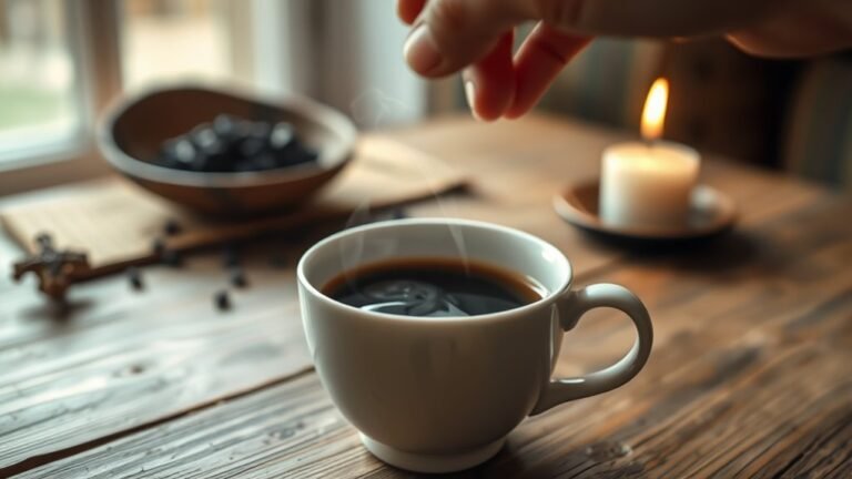 coffee consumption on ash wednesday