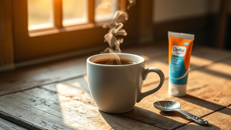 coffee consumption post fluoride