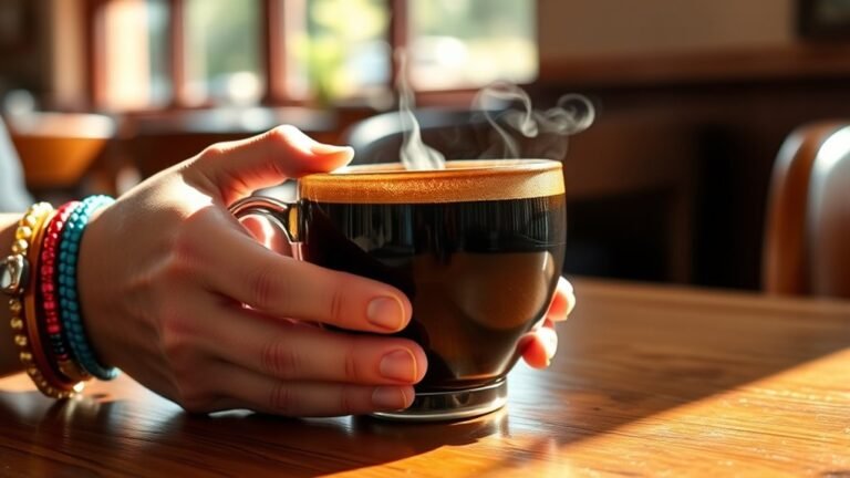 coffee consumption with braces