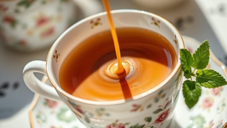 coffee creamer in tea