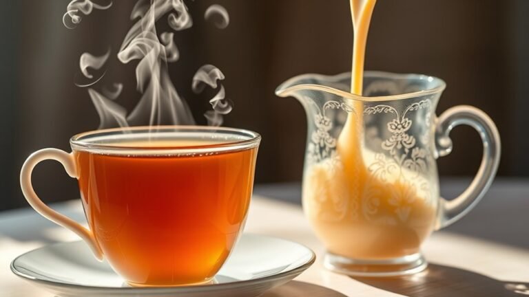 coffee creamer in tea