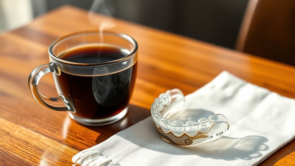 coffee damages retainer integrity