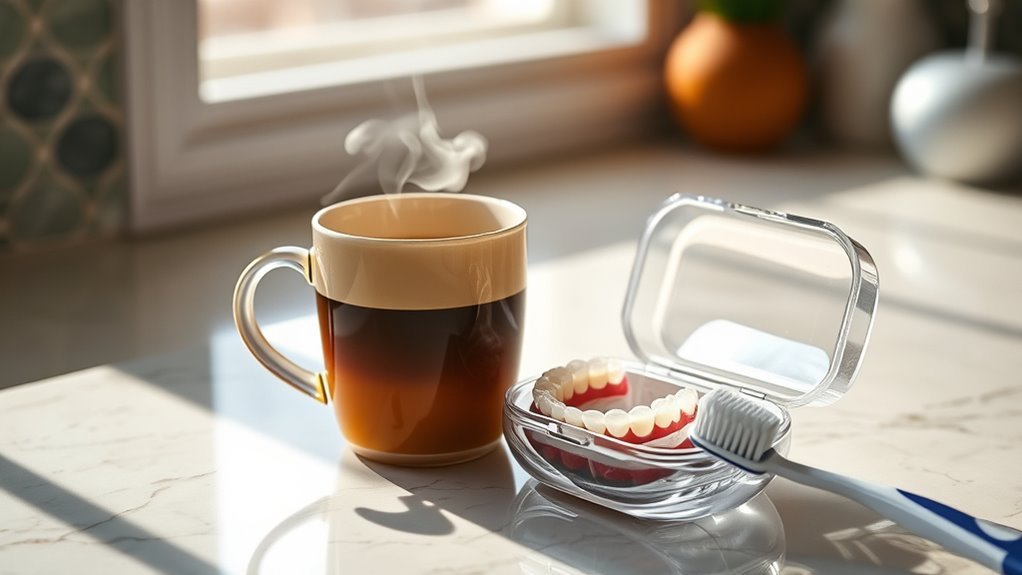 coffee enjoyment oral hygiene