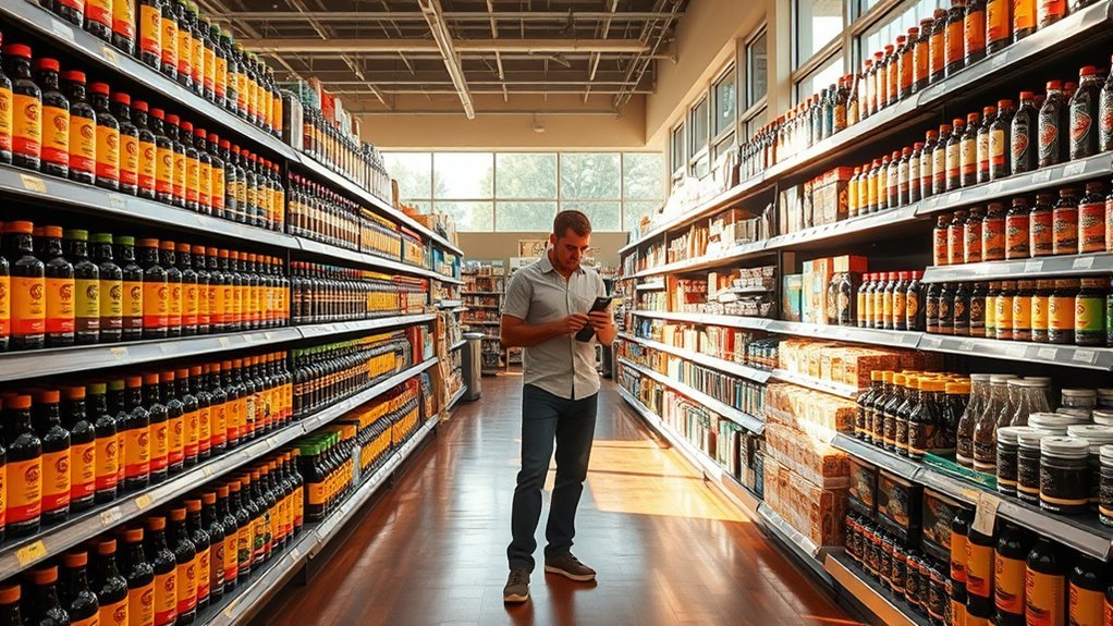 coffee extracts in supermarkets