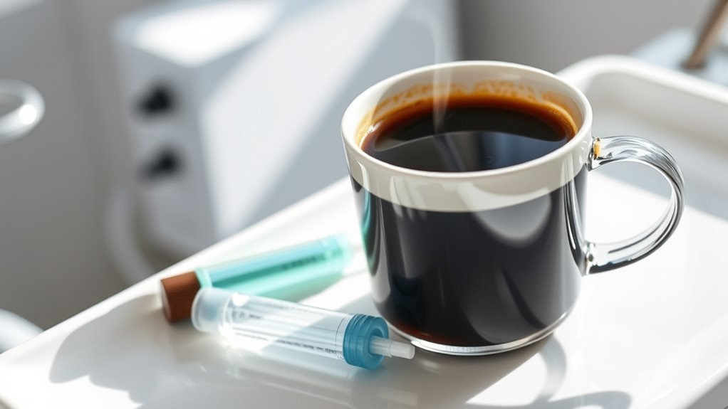 coffee fluoride dental health