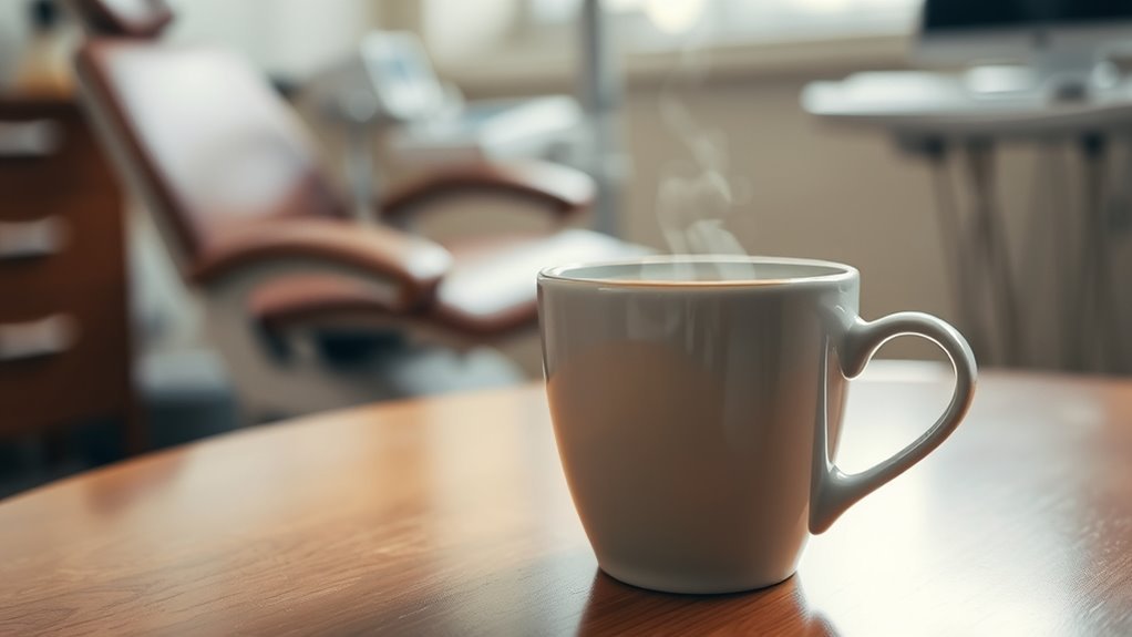 coffee risks post root canal